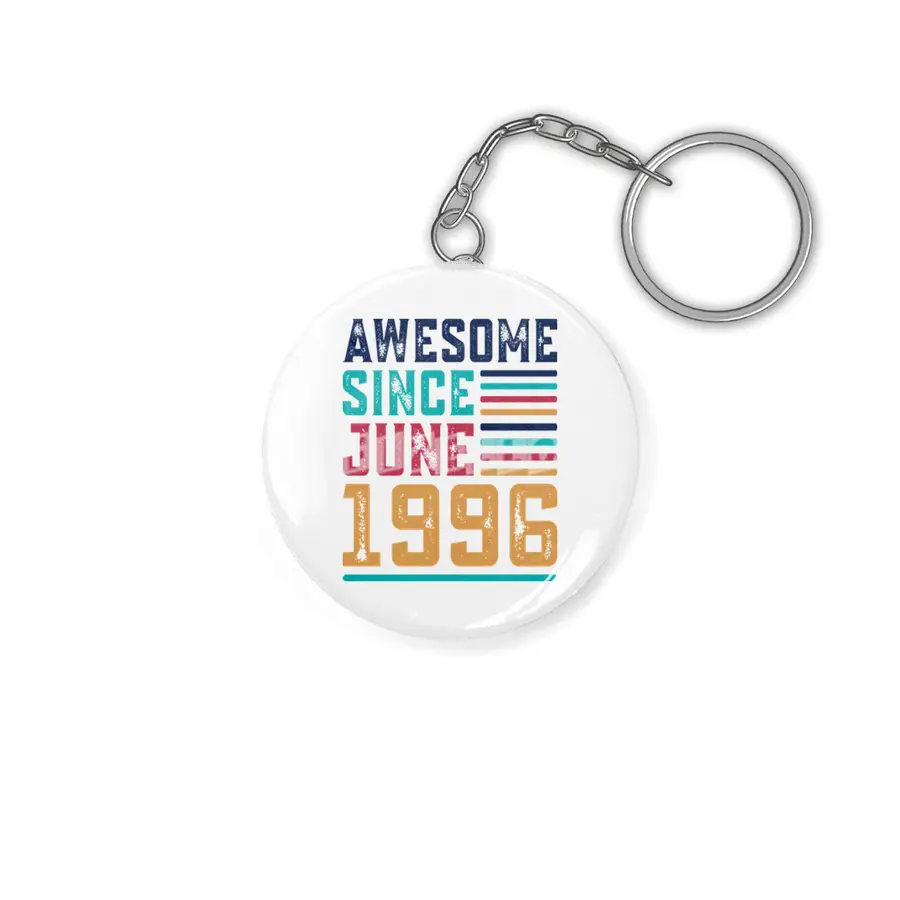 Awesome Since June 1996 Anahtarlık
