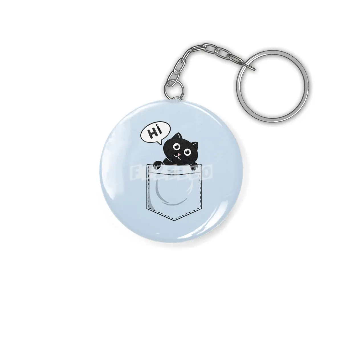 Cat pocket hi Anahtarlık