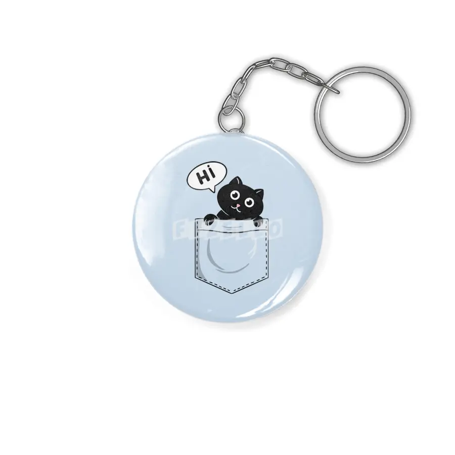 Cat pocket hi Anahtarlık