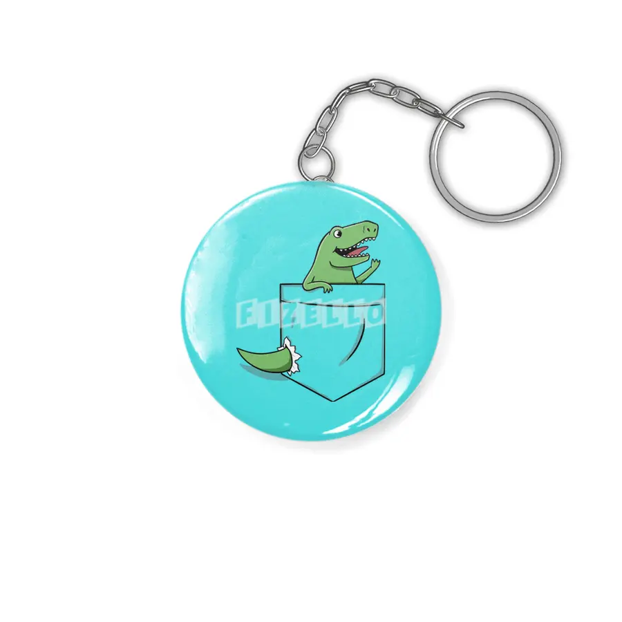 Dinosaur Pocket Anahtarlık