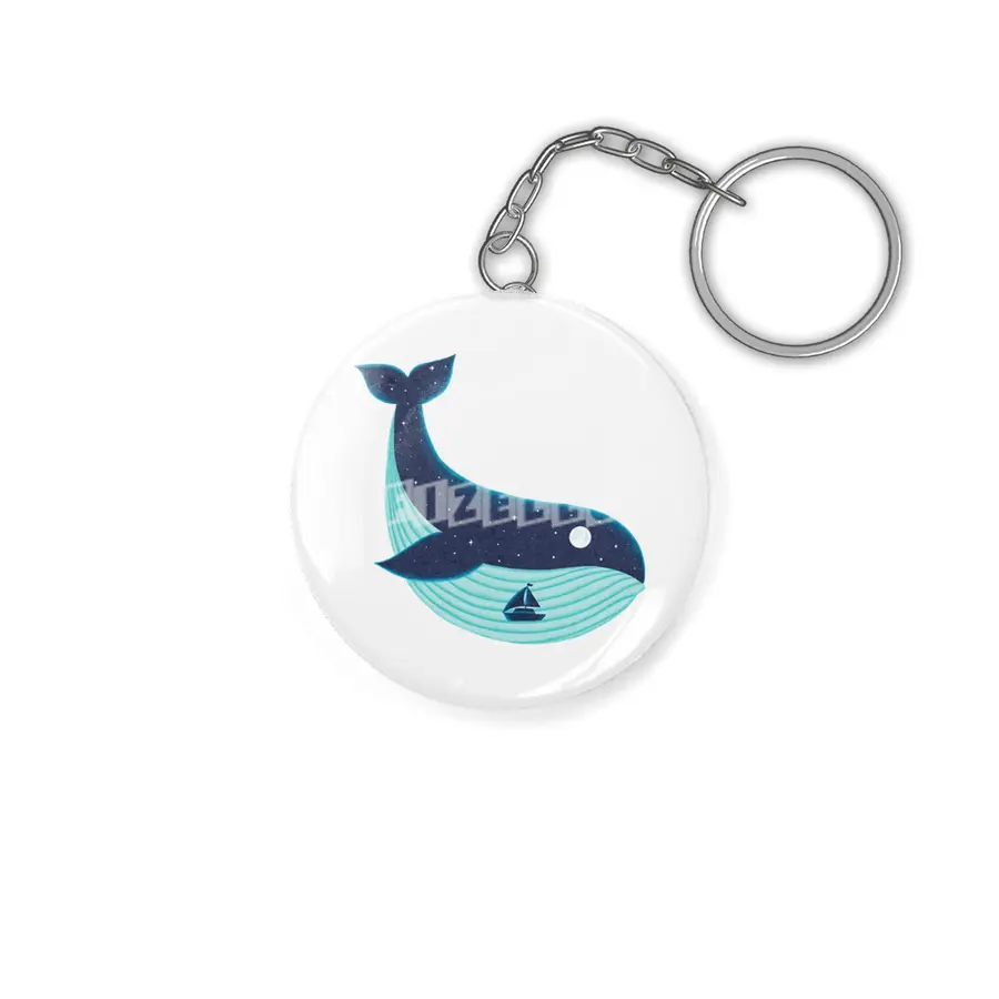 Nature Whale Anahtarlık
