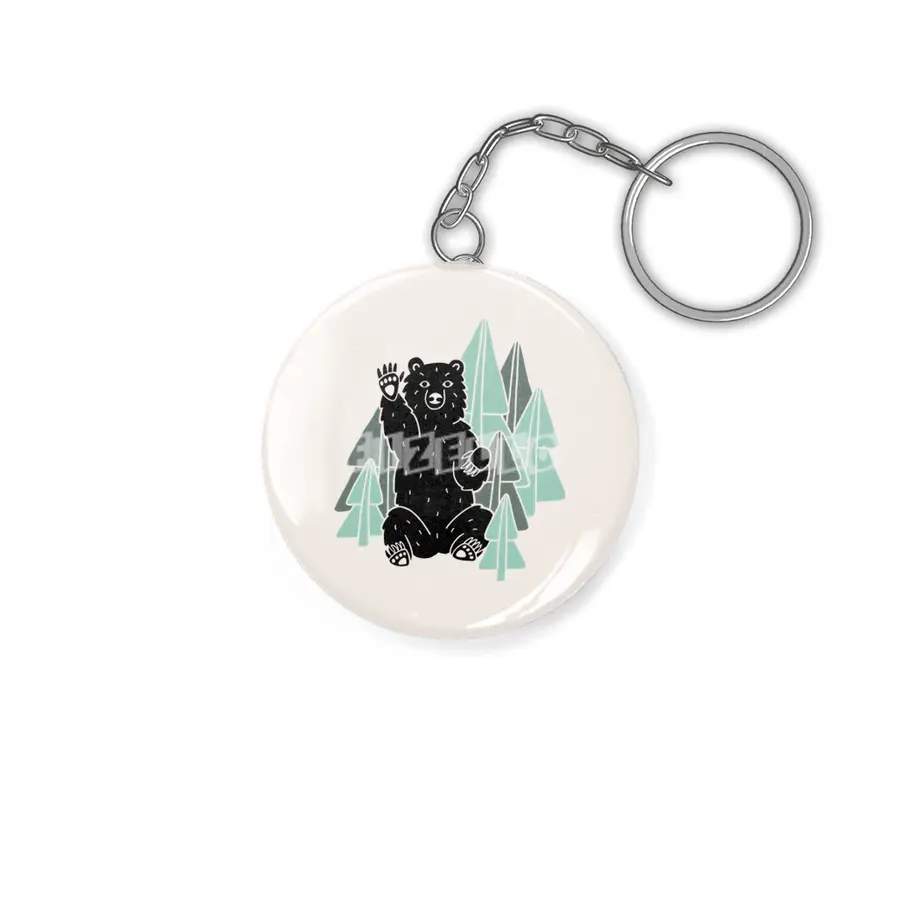 Gregory the Grizzly Anahtarlık
