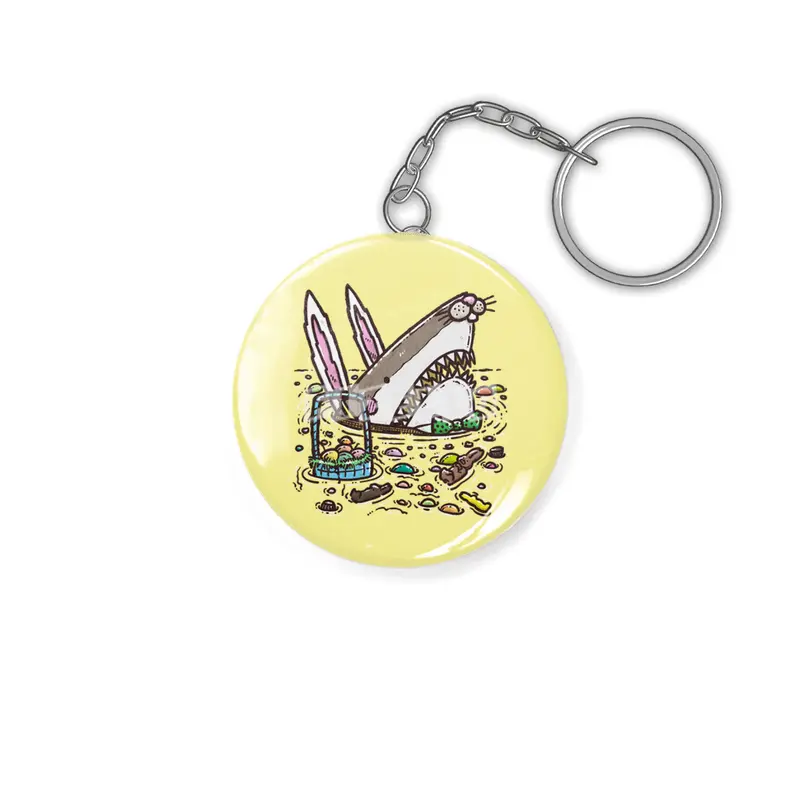 The Easter Bunny Shark II Anahtarlık