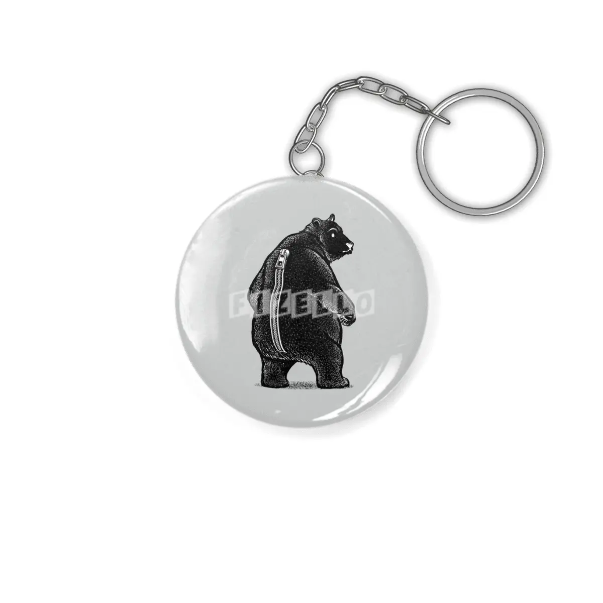 Zipper Bear Disguise Anahtarlık