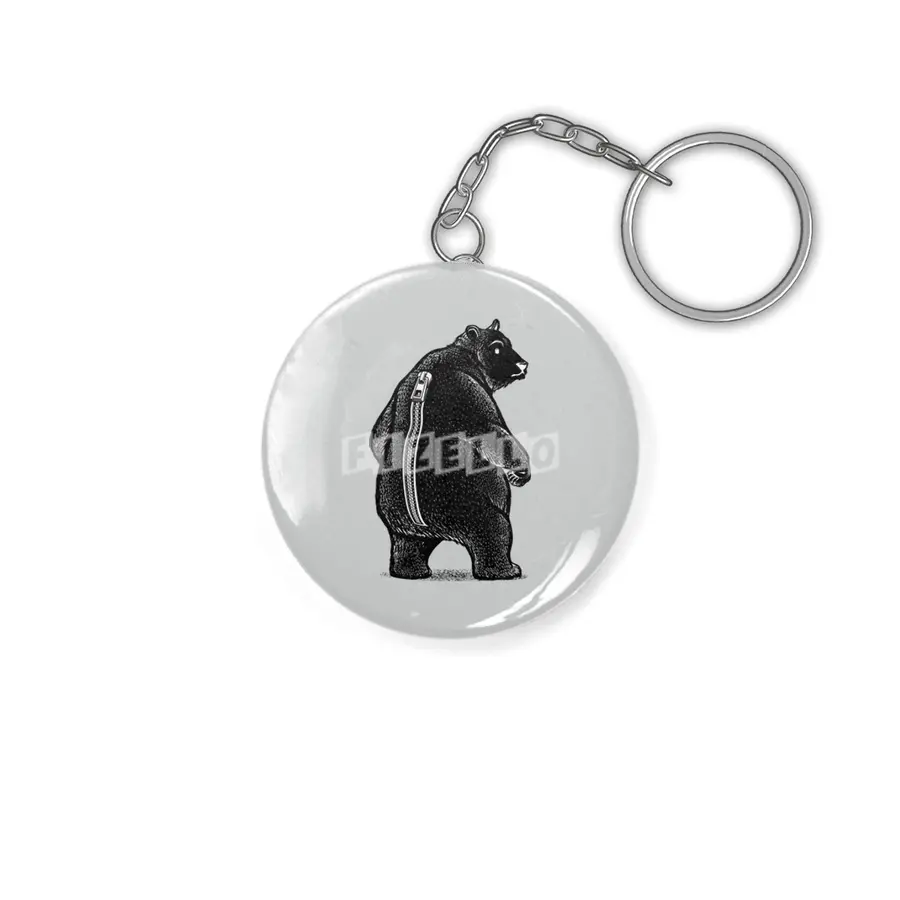 Zipper Bear Disguise Anahtarlık
