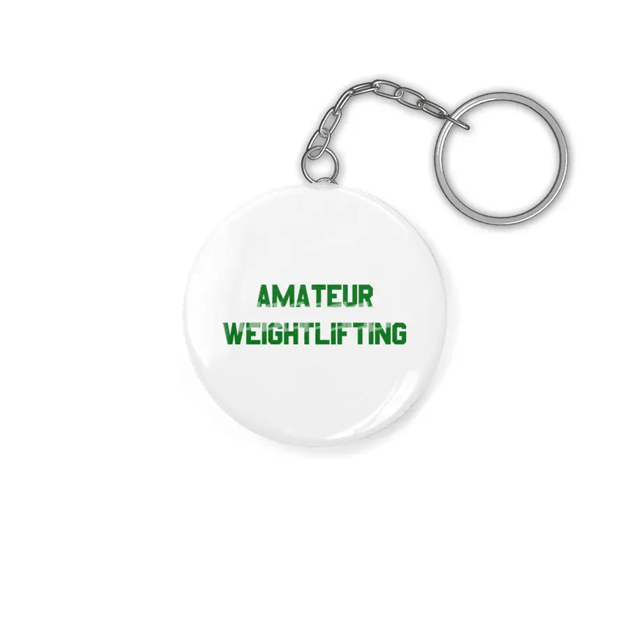 Amateur Weightlifting Anahtarlık