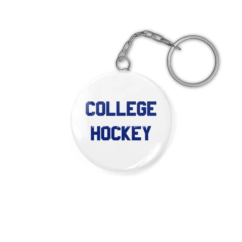 College Hockey Anahtarlık