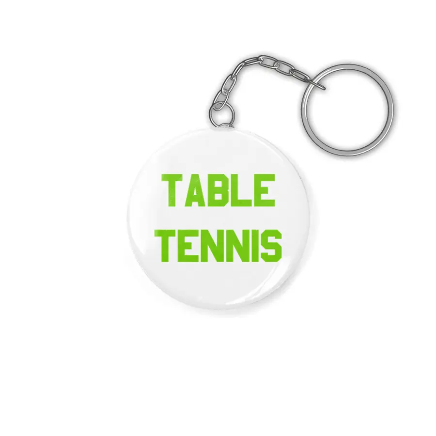 Table Tennis Anahtarlık