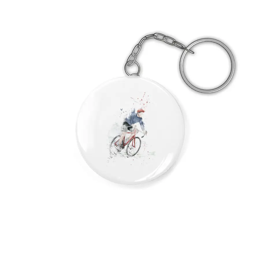 I want to ride my bicycle Anahtarlık