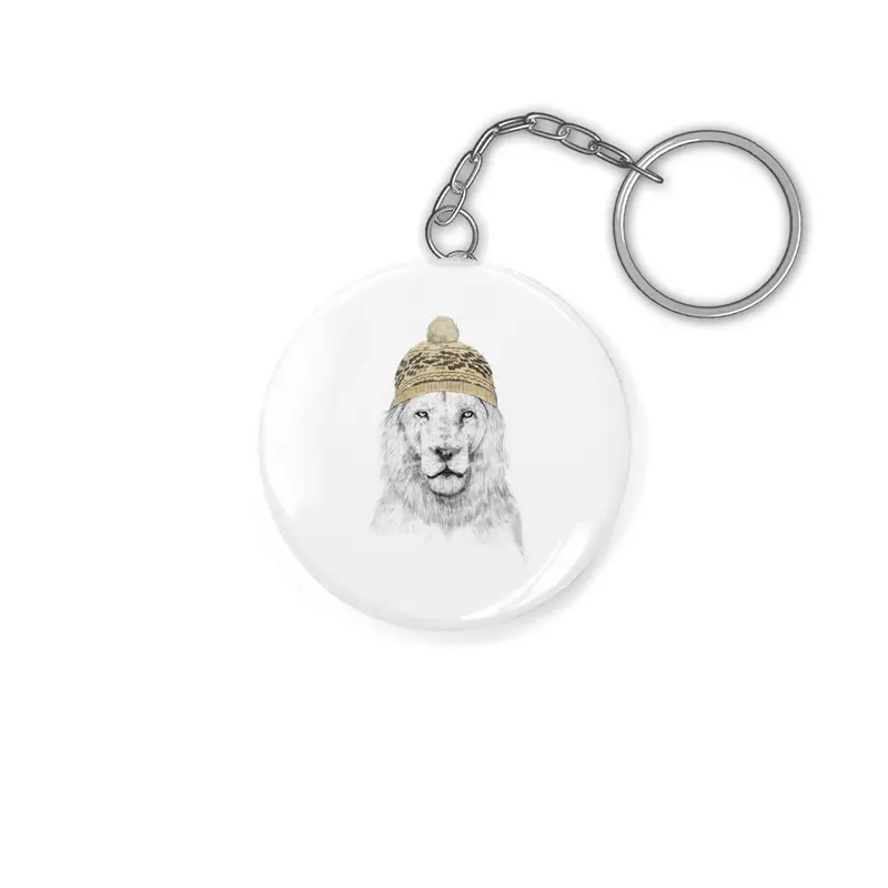 Winter lion Anahtarlık