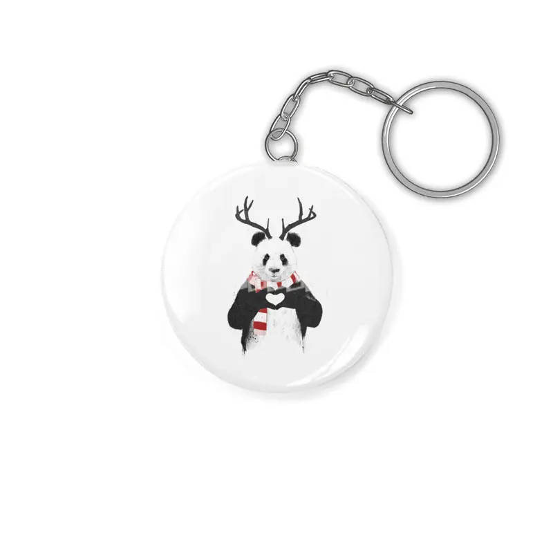 Xmas panda Anahtarlık
