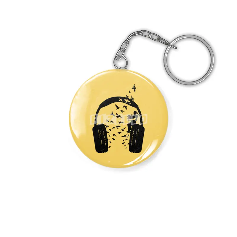 Headphone Bagpipes Anahtarlık