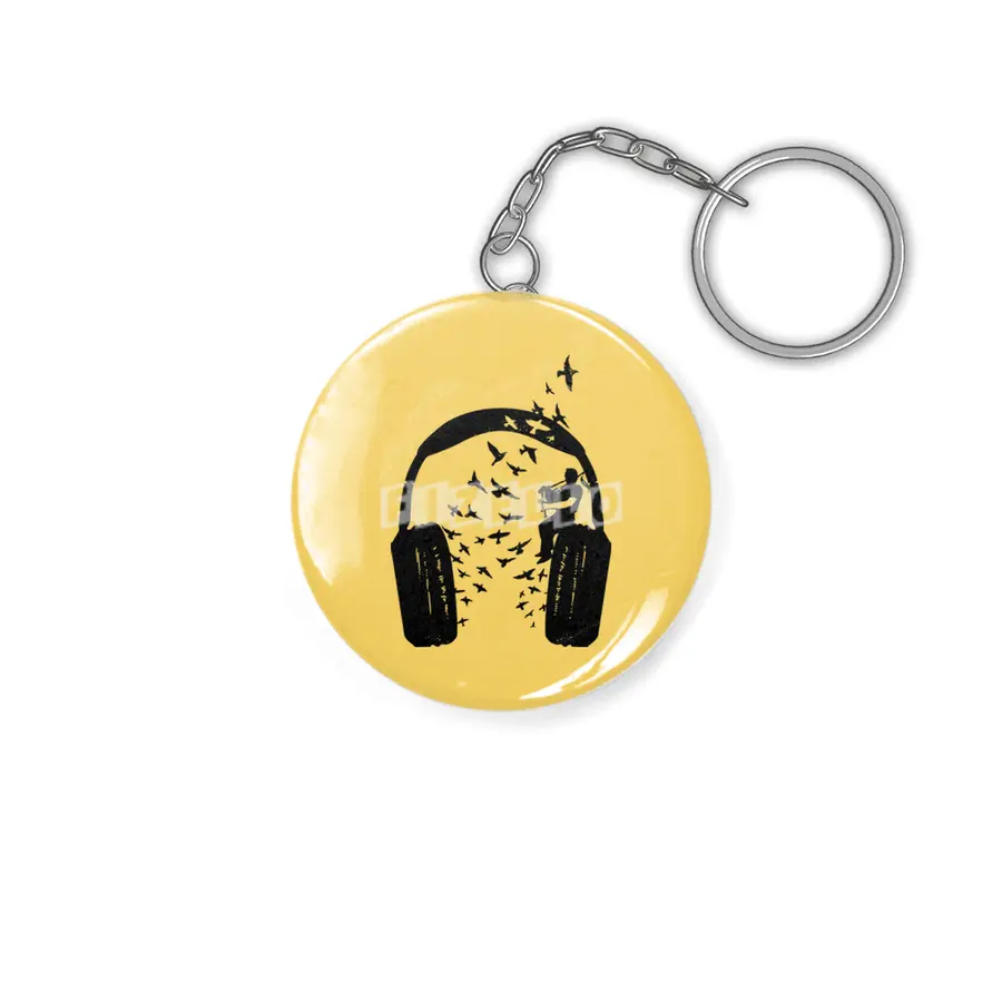 Headphone Bagpipes Anahtarlık