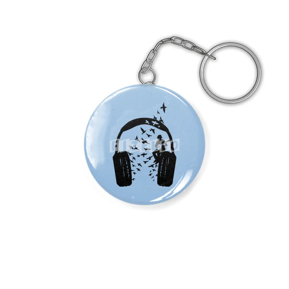 Headphone Banjo Anahtarlık