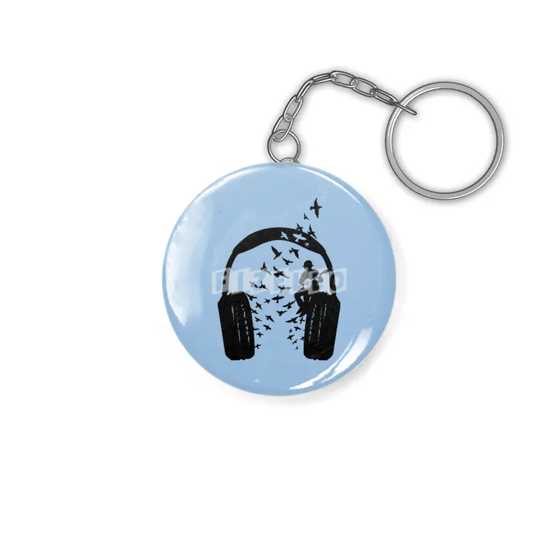 Headphone Banjo Anahtarlık