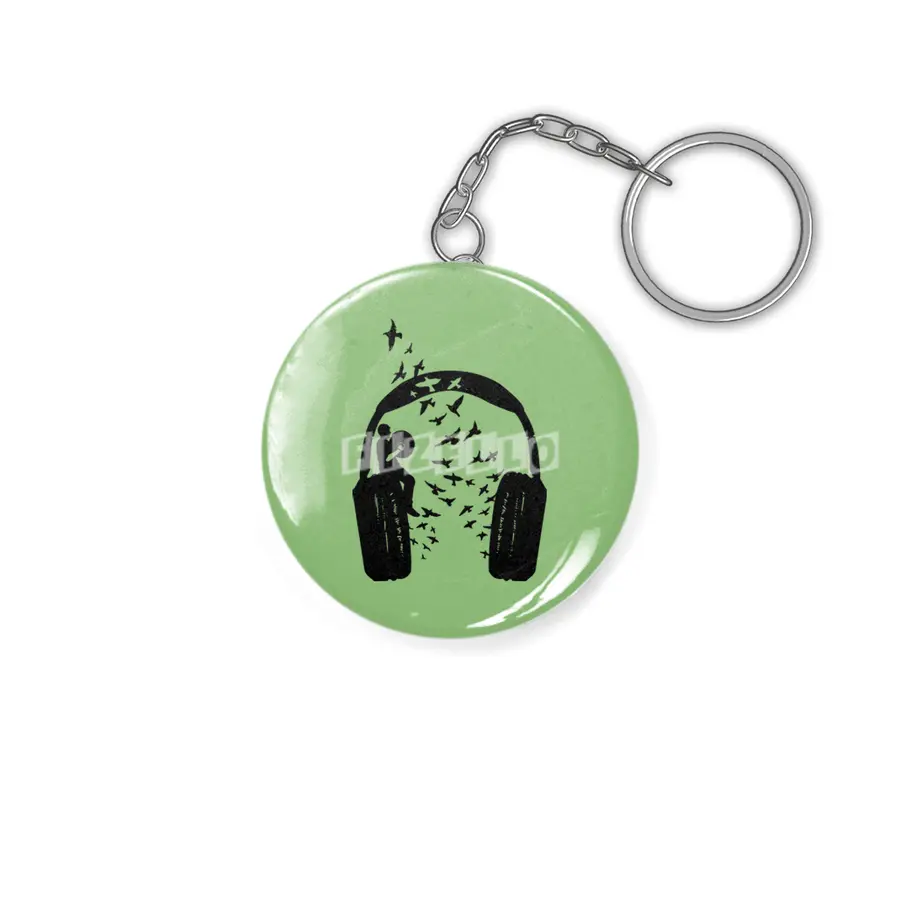 Headphone Cymbals Anahtarlık