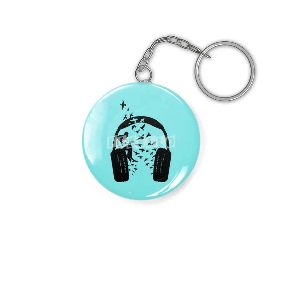 Headphone guitar Anahtarlık