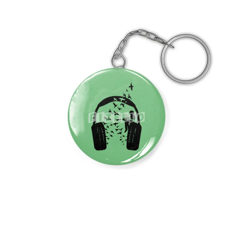 Headphone Hang Drum Anahtarlık