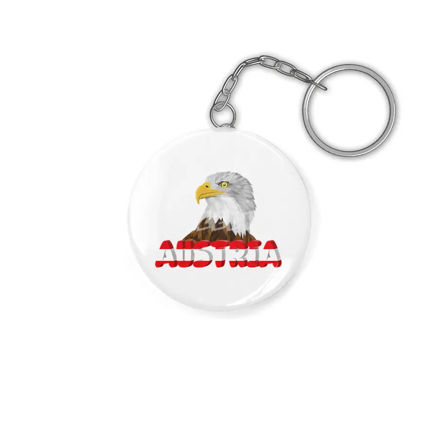 Austria Holiday Eagle Alps Mountains Gift Anahtarlık