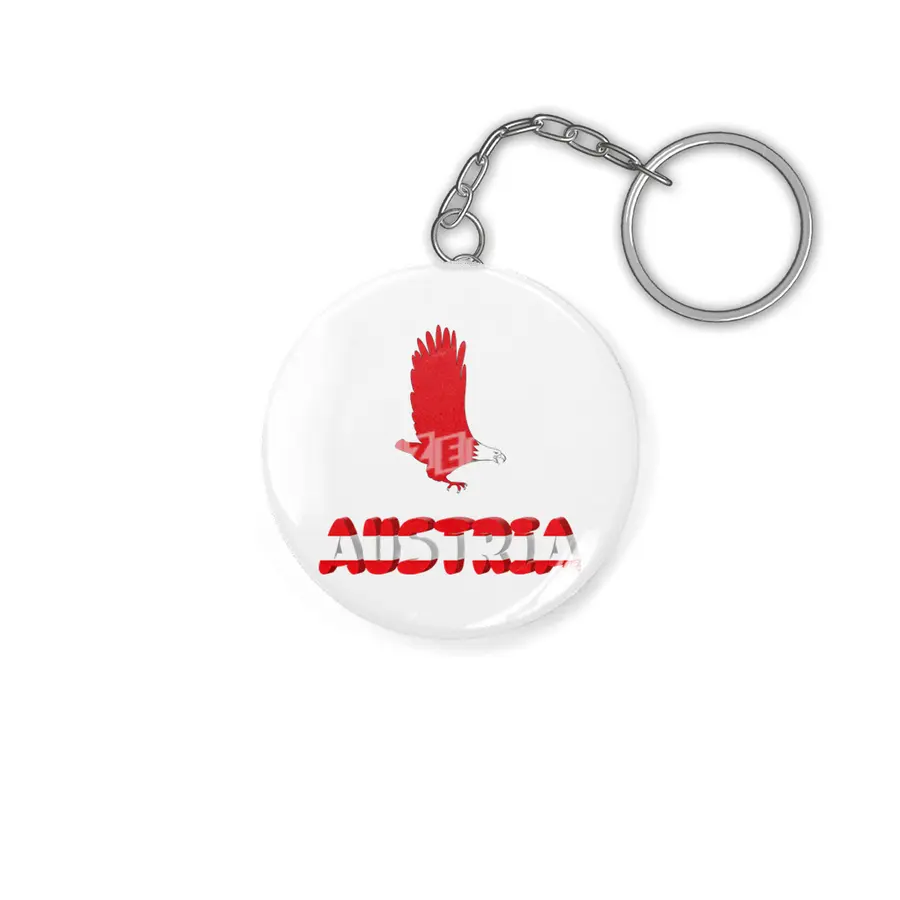 Austria Holiday Eagle Alps Mountains Gift Anahtarlık
