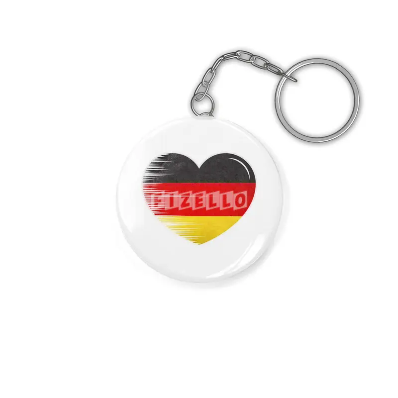 I Love Germany, My Home, My Country Anahtarlık