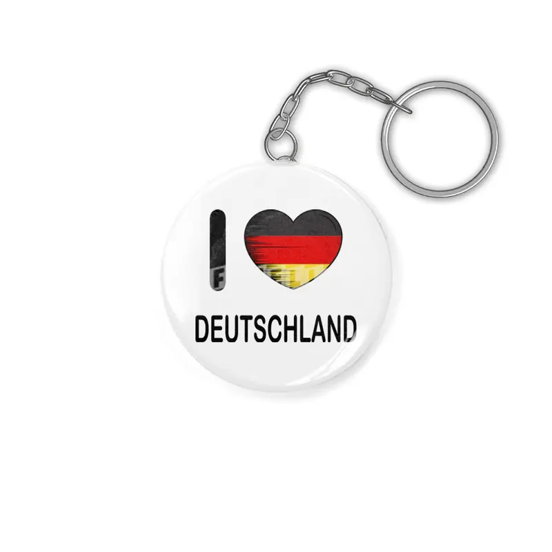 I Love Germany, My Home, My Country Anahtarlık