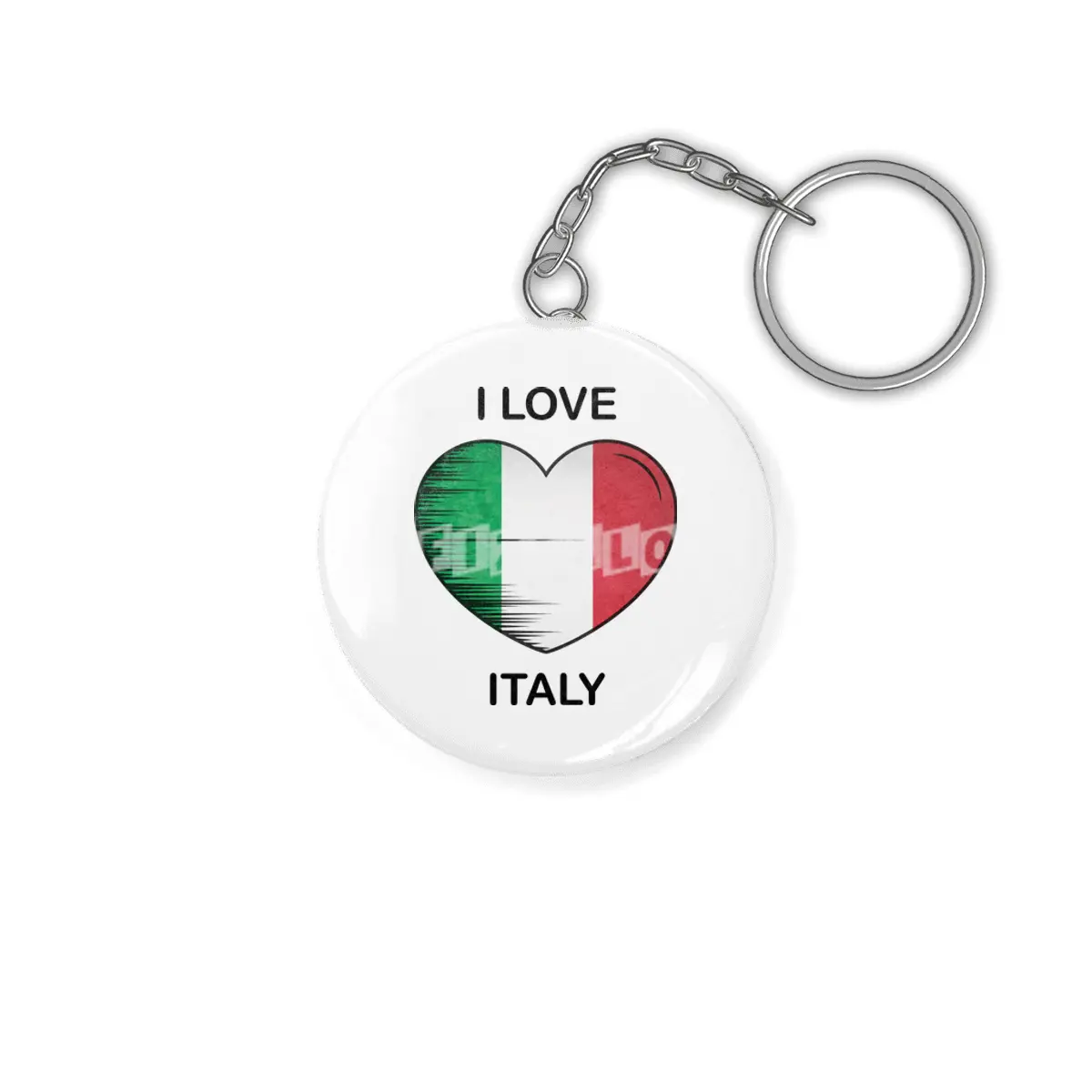 I Love Italy, My Home, My Country Anahtarlık
