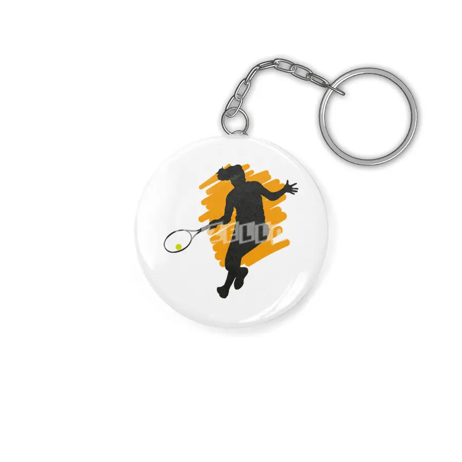 Tennis Sport Player Fans Coach Trainer Gift Anahtarlık