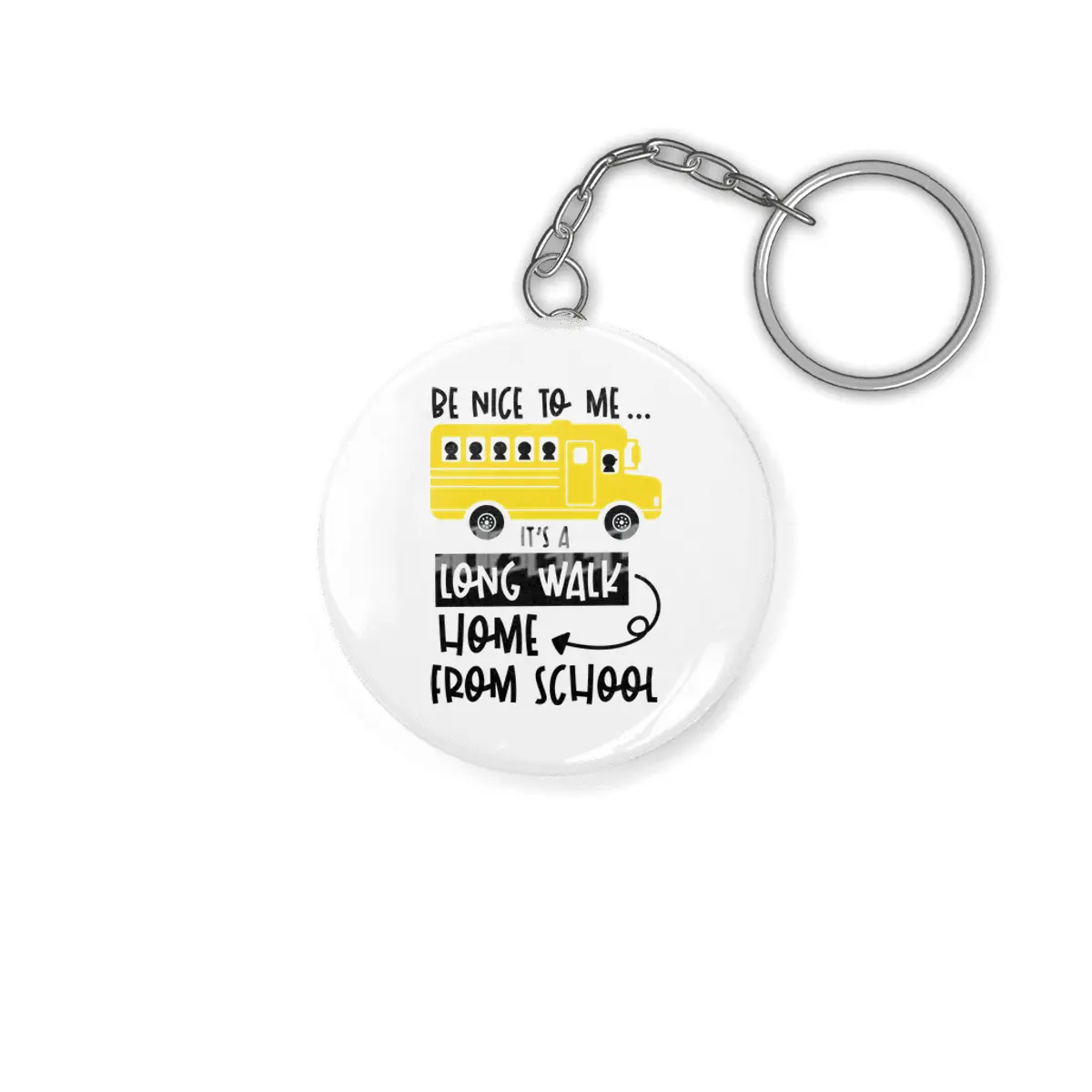 Funny Bus Driver School Bus Driver Saying Gift Anahtarlık