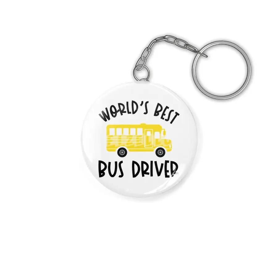 Funny Bus Driver School Bus Driver Saying Gift Anahtarlık