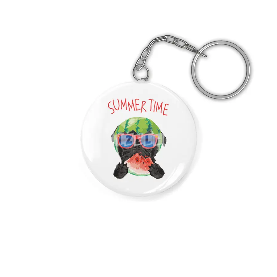 Funny Pug Dog Dogs Gift Dog Lover Anahtarlık