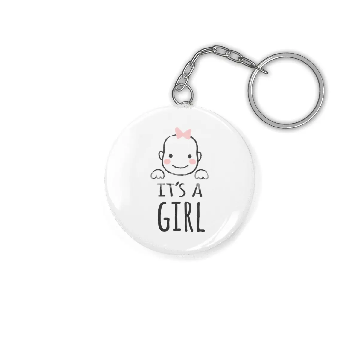Gift For Pregnant Women. Baby Girl Girl Mother Anahtarlık