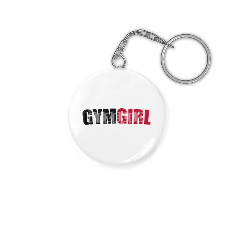 Gym Fitness Girl Bodybuilding Training Workout Anahtarlık