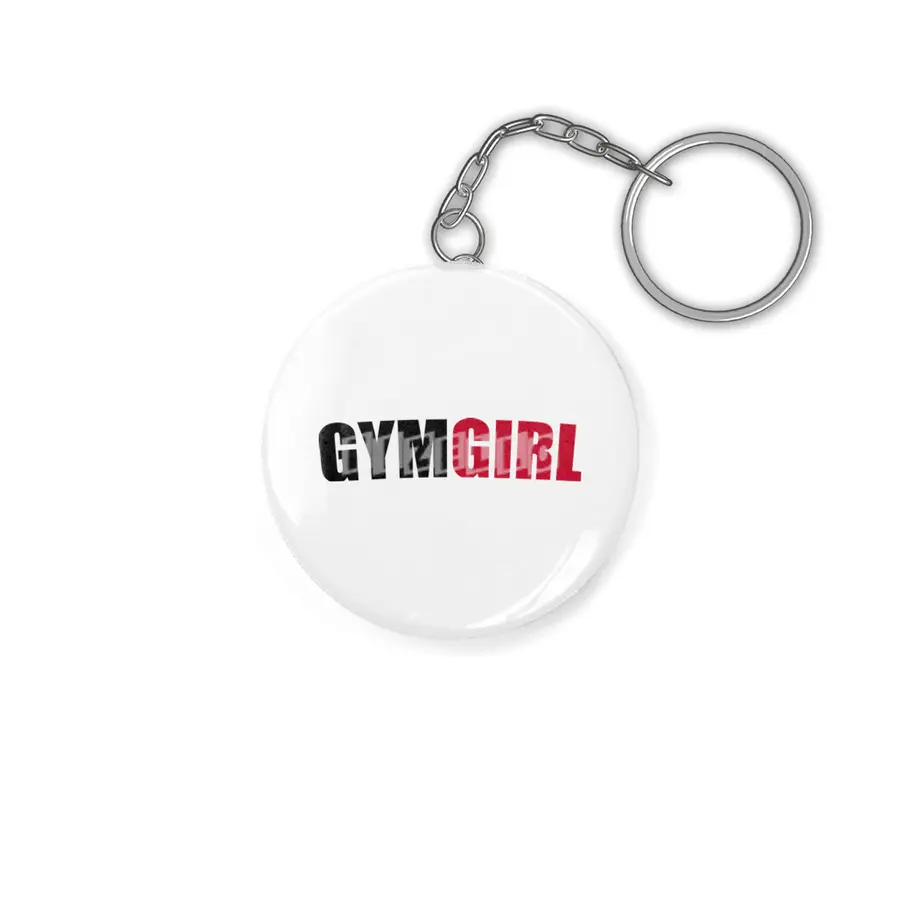 Gym Fitness Girl Bodybuilding Training Workout Anahtarlık