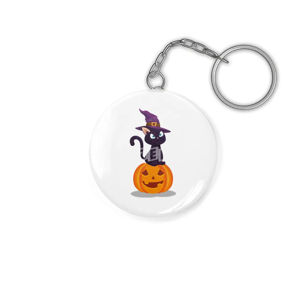Horror Party Cat Costume Outfit For Halloween Anahtarlık