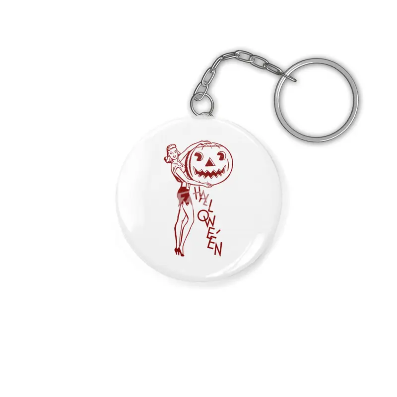 Horror Party Costume Outfit For Halloween Anahtarlık