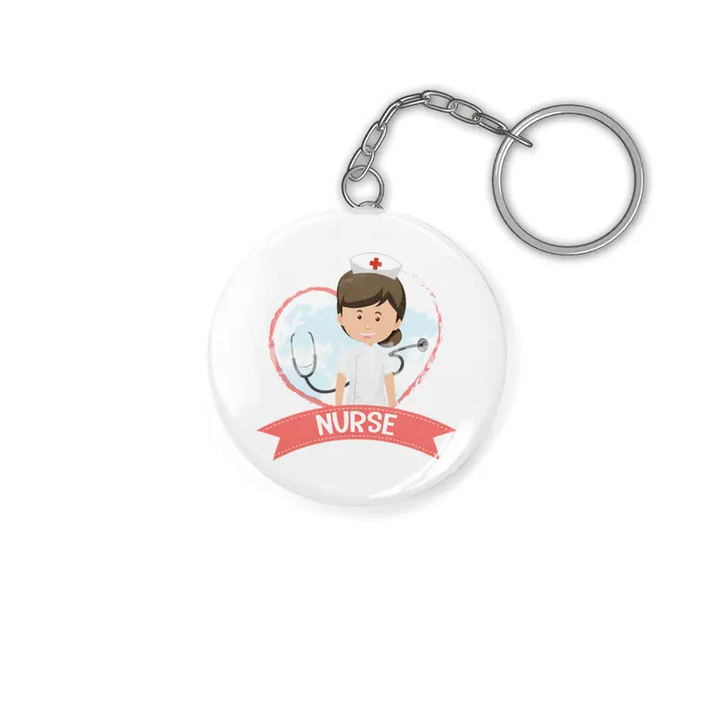 Nurse funny quote gift birthday christmas saying Anahtarlık