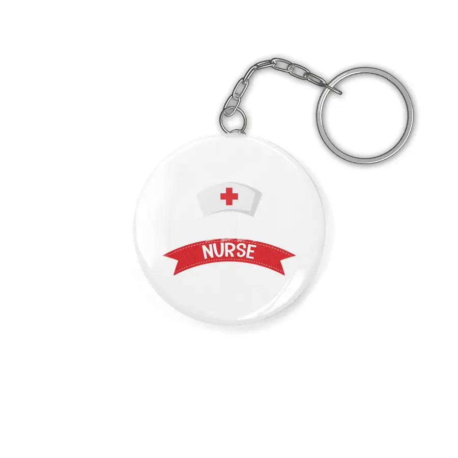 Nurse funny quote gift birthday christmas saying Anahtarlık