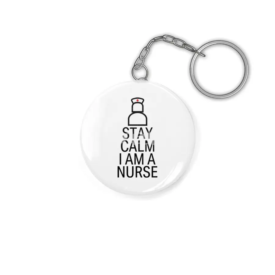 Nurse funny quote gift birthday christmas saying Anahtarlık