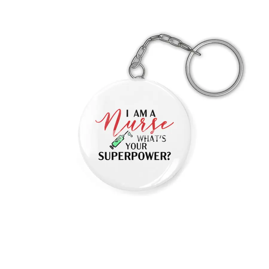 Nurse funny quote gift birthday christmas saying Anahtarlık