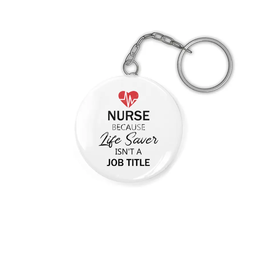 Nurse funny quote gift birthday christmas saying Anahtarlık