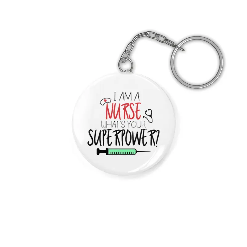Nurse funny quote gift birthday christmas saying Anahtarlık