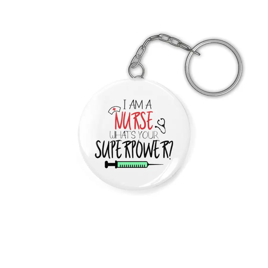 Nurse funny quote gift birthday christmas saying Anahtarlık