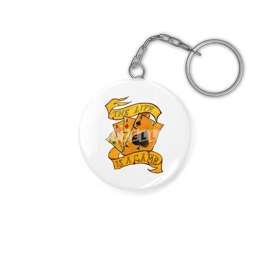 Poker Pik Ass Las Vegas Card Game Gift Anahtarlık