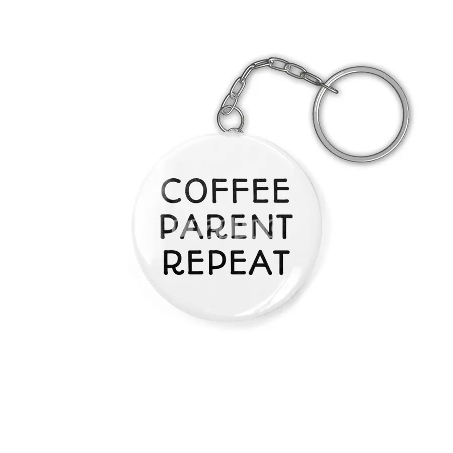 Coffee Parent Repeat Anahtarlık
