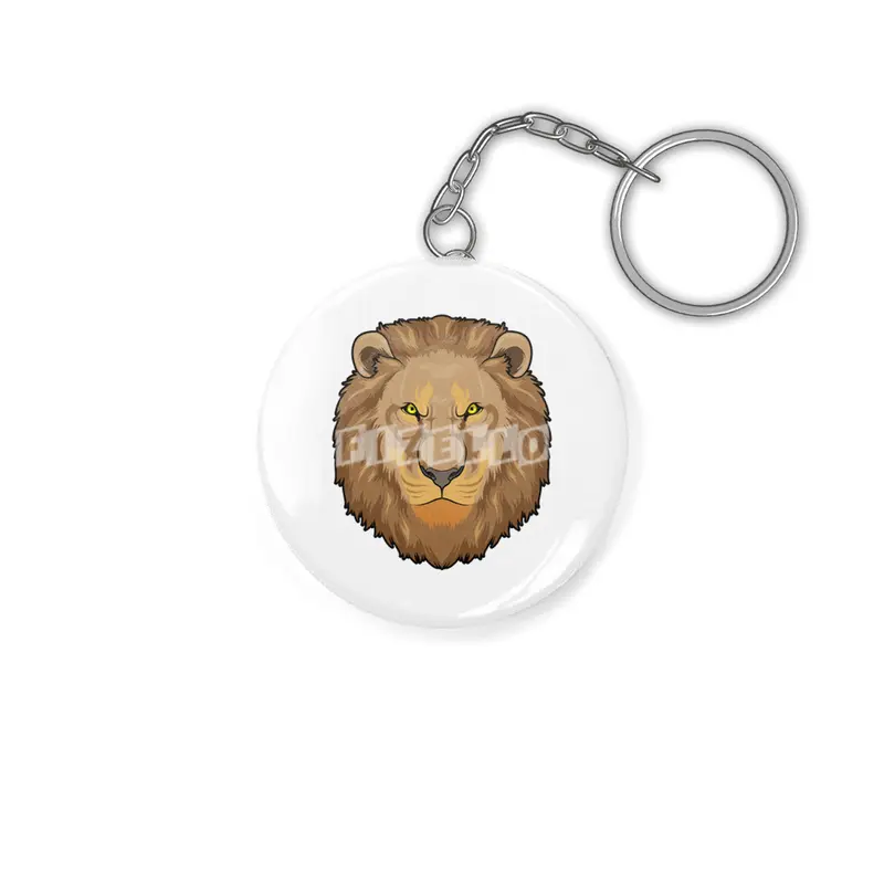 Angry Lion Anahtarlık