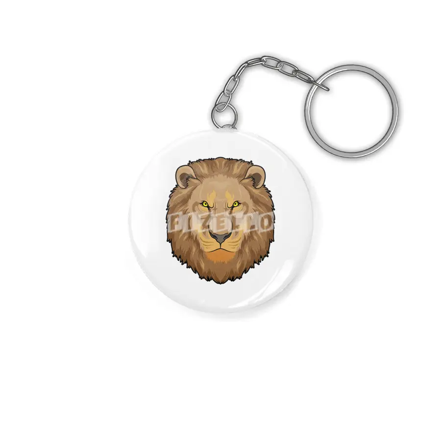 Angry Lion Anahtarlık
