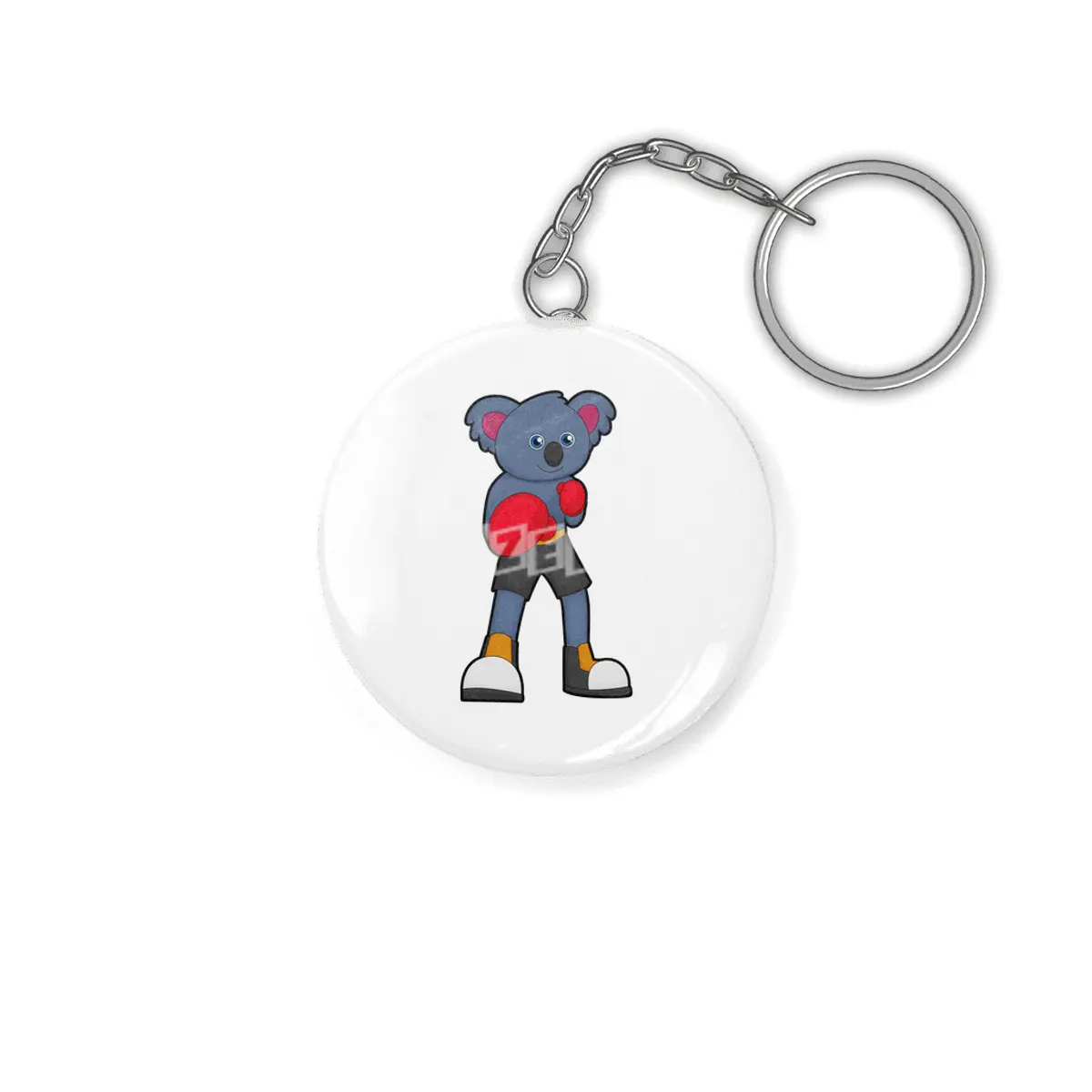 Koala at Boxing with Boxing gloves Anahtarlık