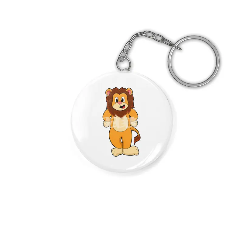 Lion standing Anahtarlık