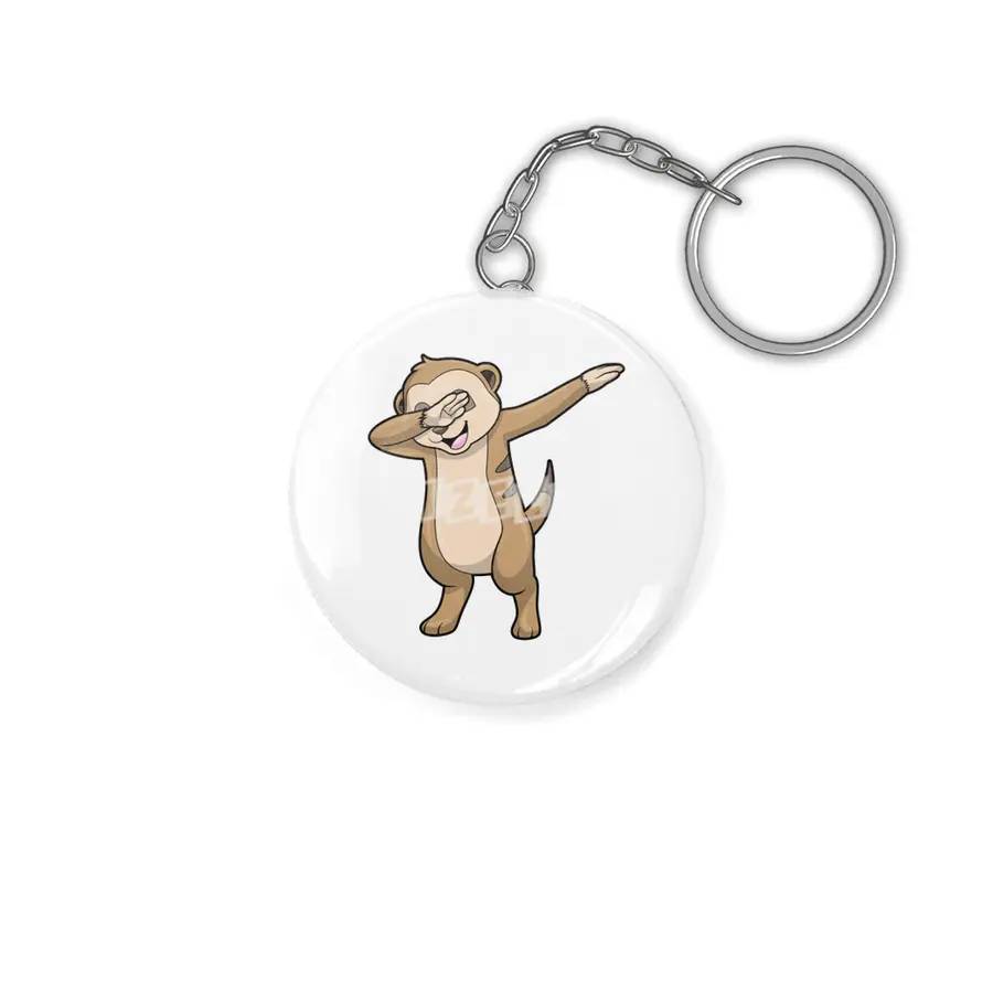 Meerkat as Hip Hop Dance Dab Anahtarlık